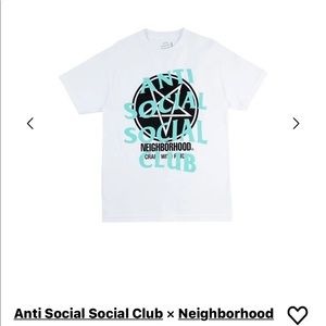 Anti Social Social Club X Neighborhood tee